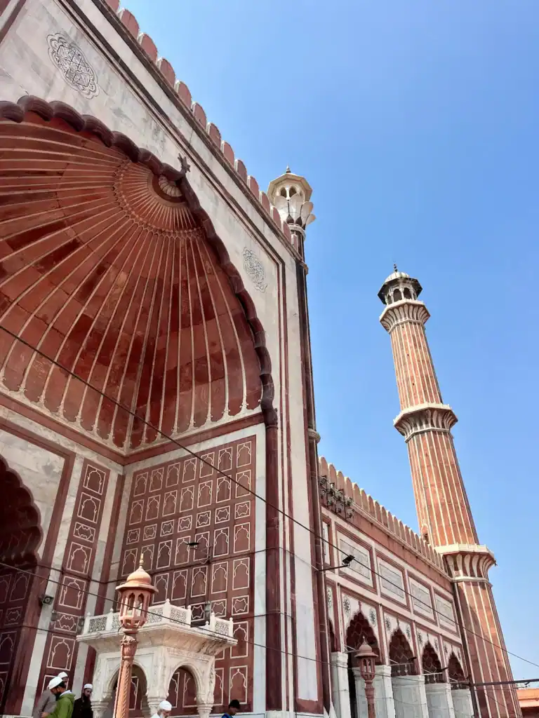 Jama Masjid mosque in Old Delhi, India