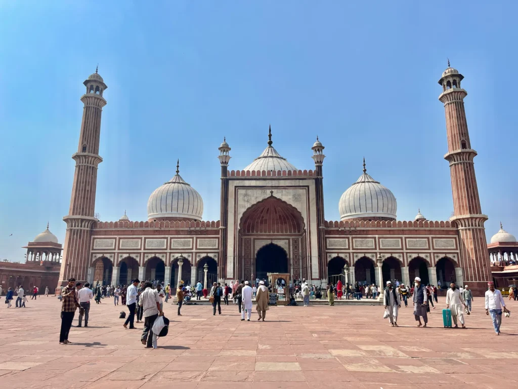 Jama Masjid mosque in Old Delhi, India