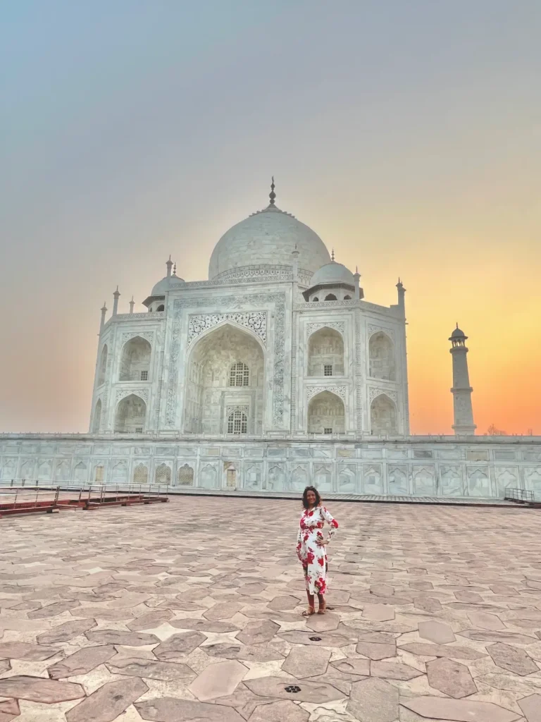 Taj Mahal at sunrise, Agra, India