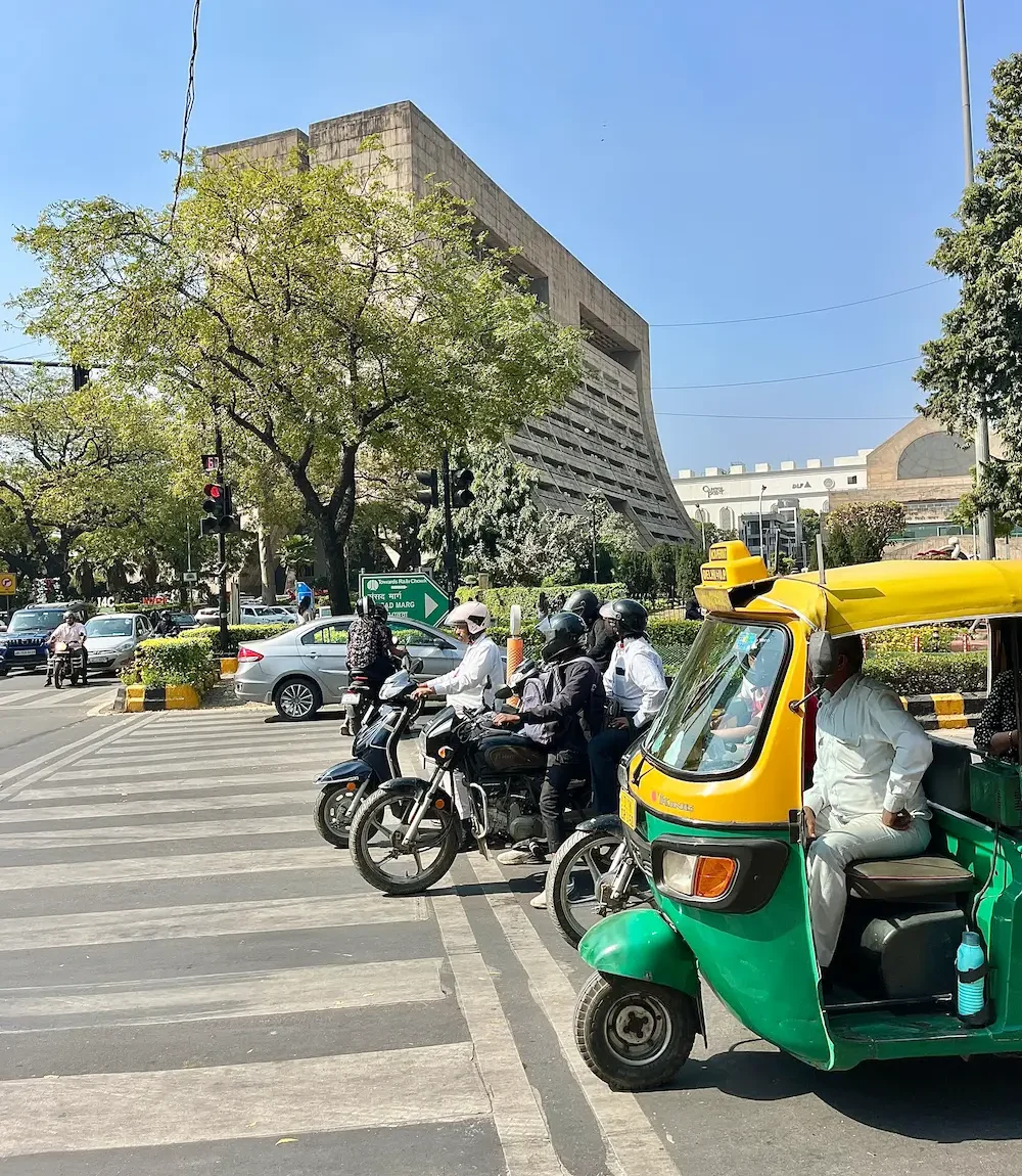Where to stay in Delhi - Connaught Place, Auto-Rickshaw
